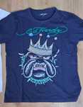 Edhardy T-shirt granatowy