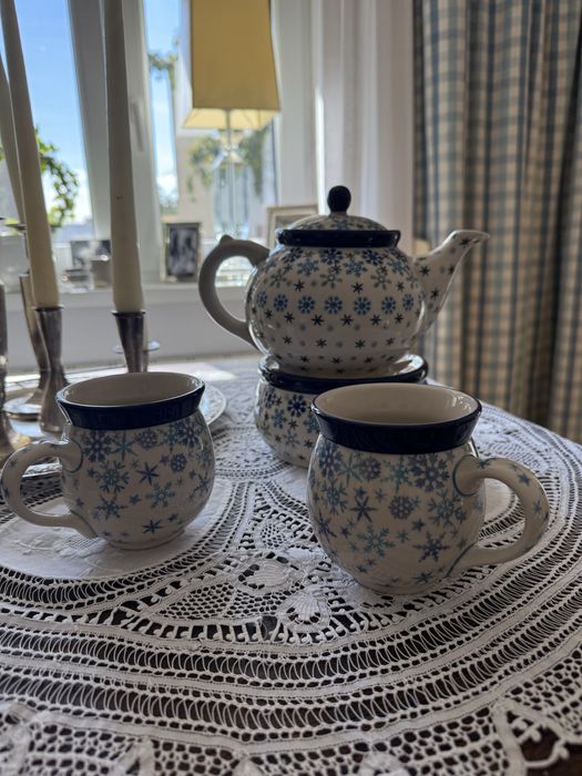 Bolesławiec dzbanek ceramika kubek