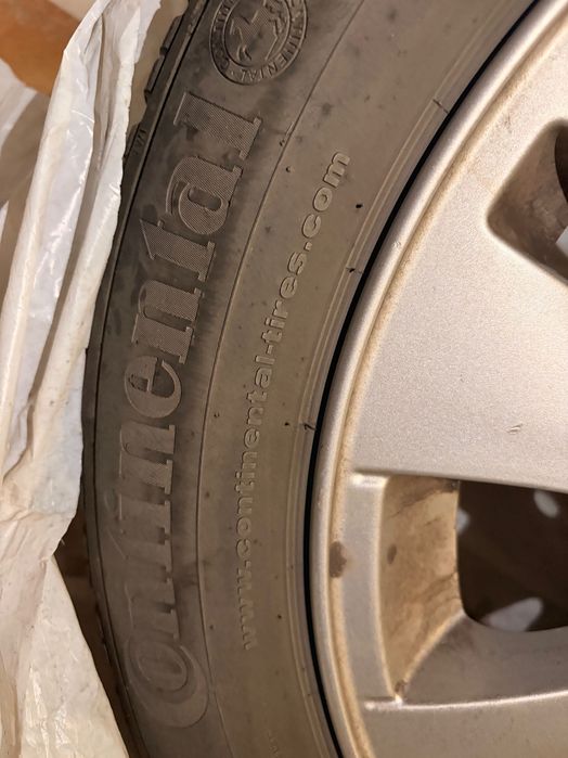 Felgi BMW z oponami Continental r16 Oryginalne