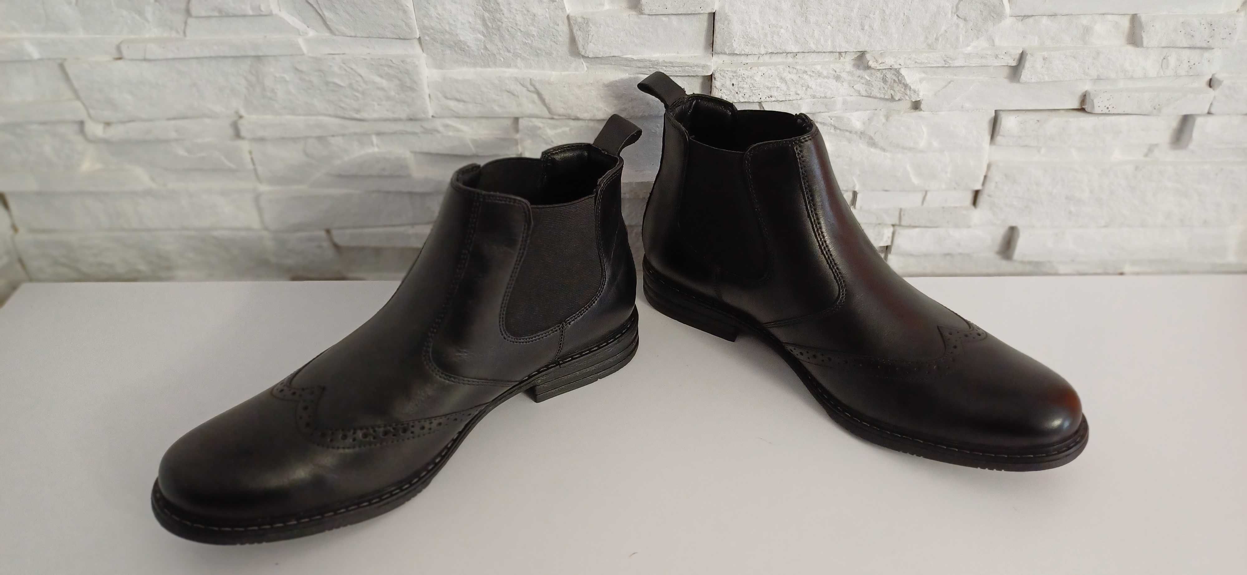 Nowe sztyblety GOSOFT SWISS Comfort roz.44 wkł.30,5 cm.