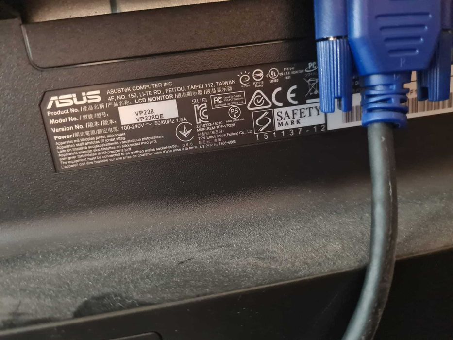 Monitor 21.5'' ASUS VP228DE