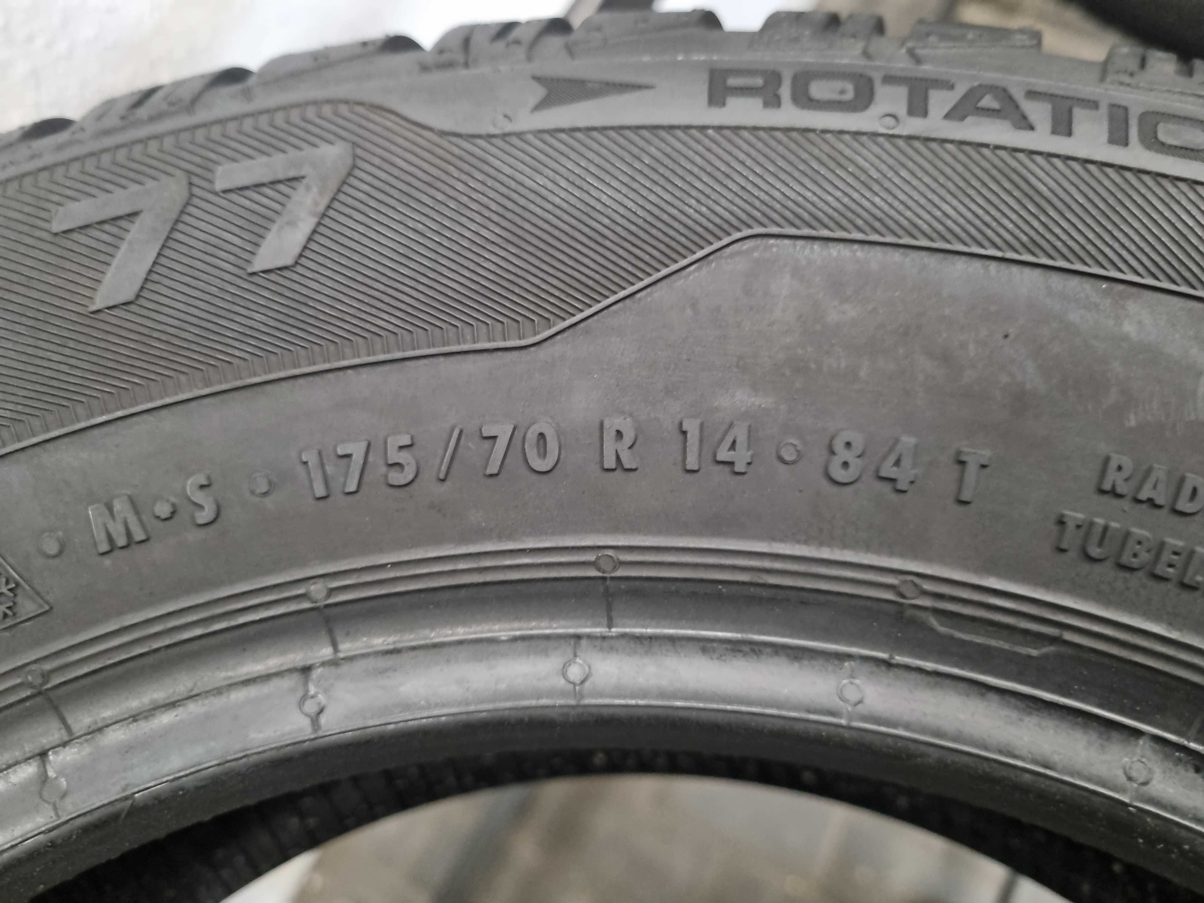 175/70/14 84T Uniroyal MS Plus 77 Dot.3917R