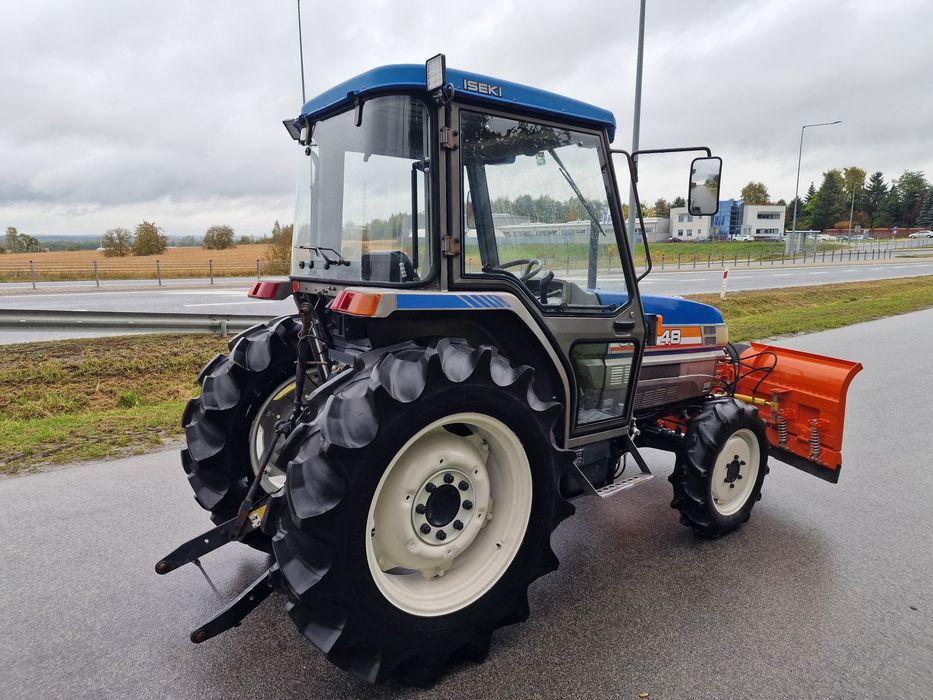 Traktor Japonski Iseki Geas 48 Zarejstrowany z Gwarancją zestaw zimowy