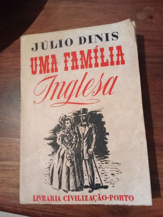 Livro Uma Família.  Inglesa