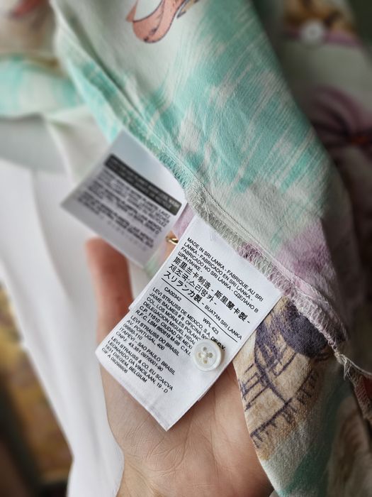 Wakacyjna letnia Koszula damska Levi's z tropikalnym wzorem - Unika