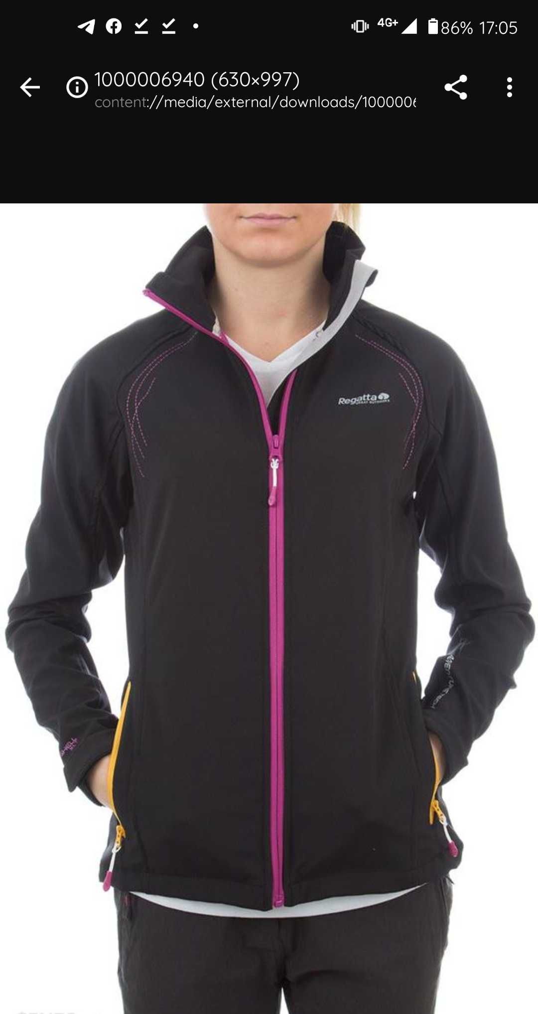 Regatta Softshell XLT rozmiar S kurtka damska