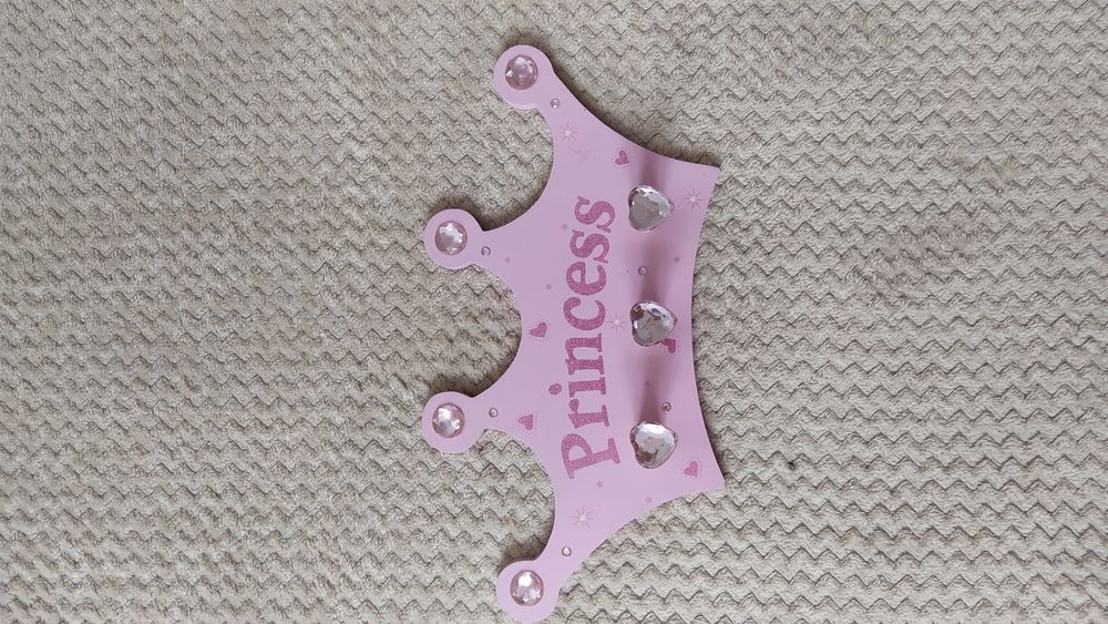 Вішалка на стіну дитяча принцеса