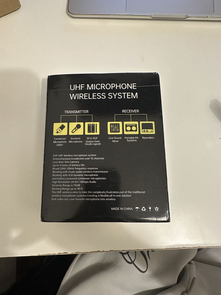 (NEGOCIAVEL) M-ONE Microphone Wireless System