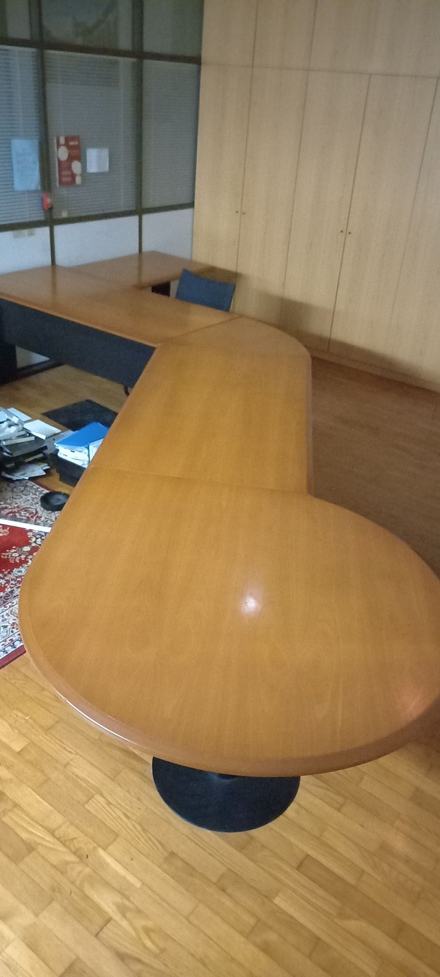 Conjunto de secretárias várias posições