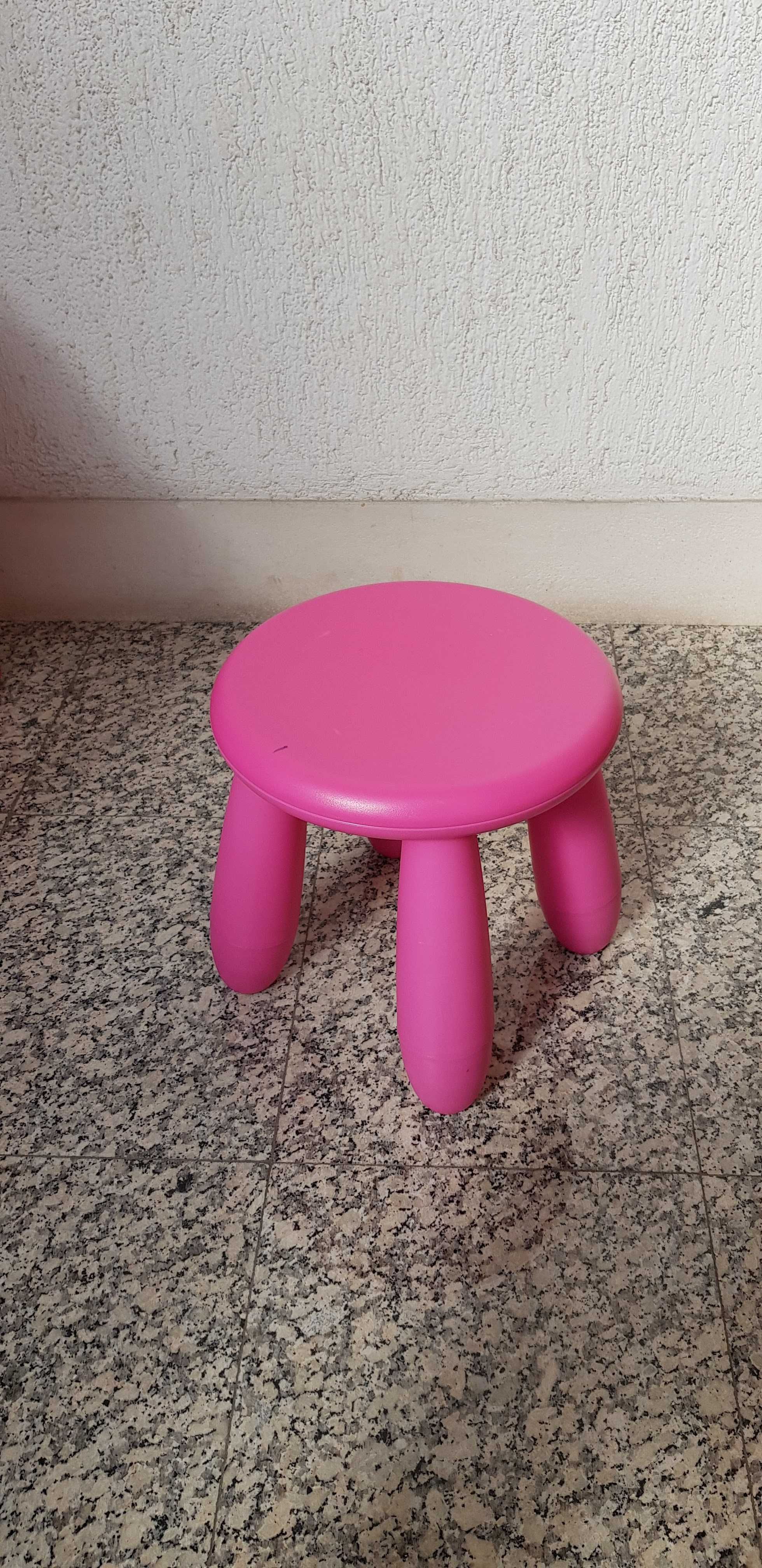 Conjunto Mesa, Mesa.de.Cabeceira, Cadeira e Banco para criança