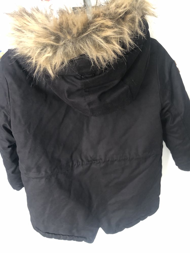 Kurtka chłopięca parka Reserved ocieplana 98