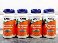 Now Foods, Chromium Picolinate 200 мкг (100 капс.), хром пиколинат