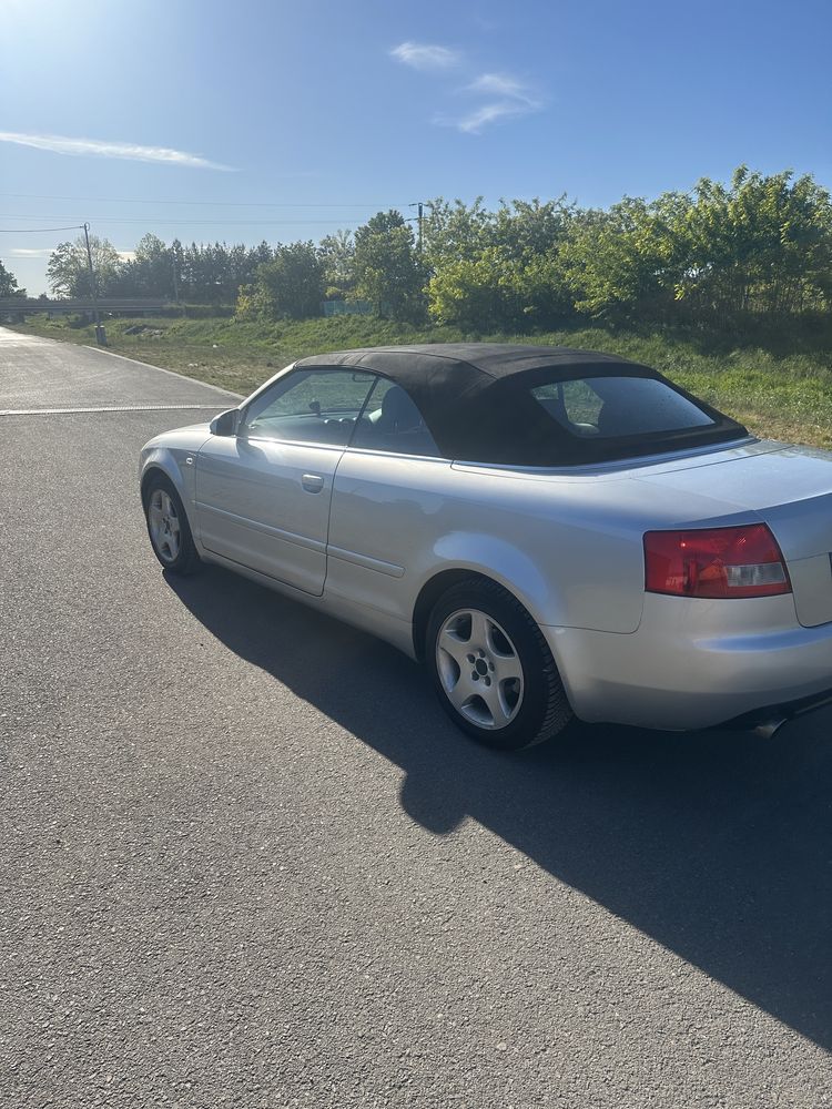 Audi a4 b6 cabrio 1.8t 163km 2005rok zadbana! Mozliwa zamiana