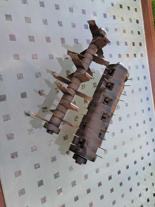 Wałek aeratora rekultywatora