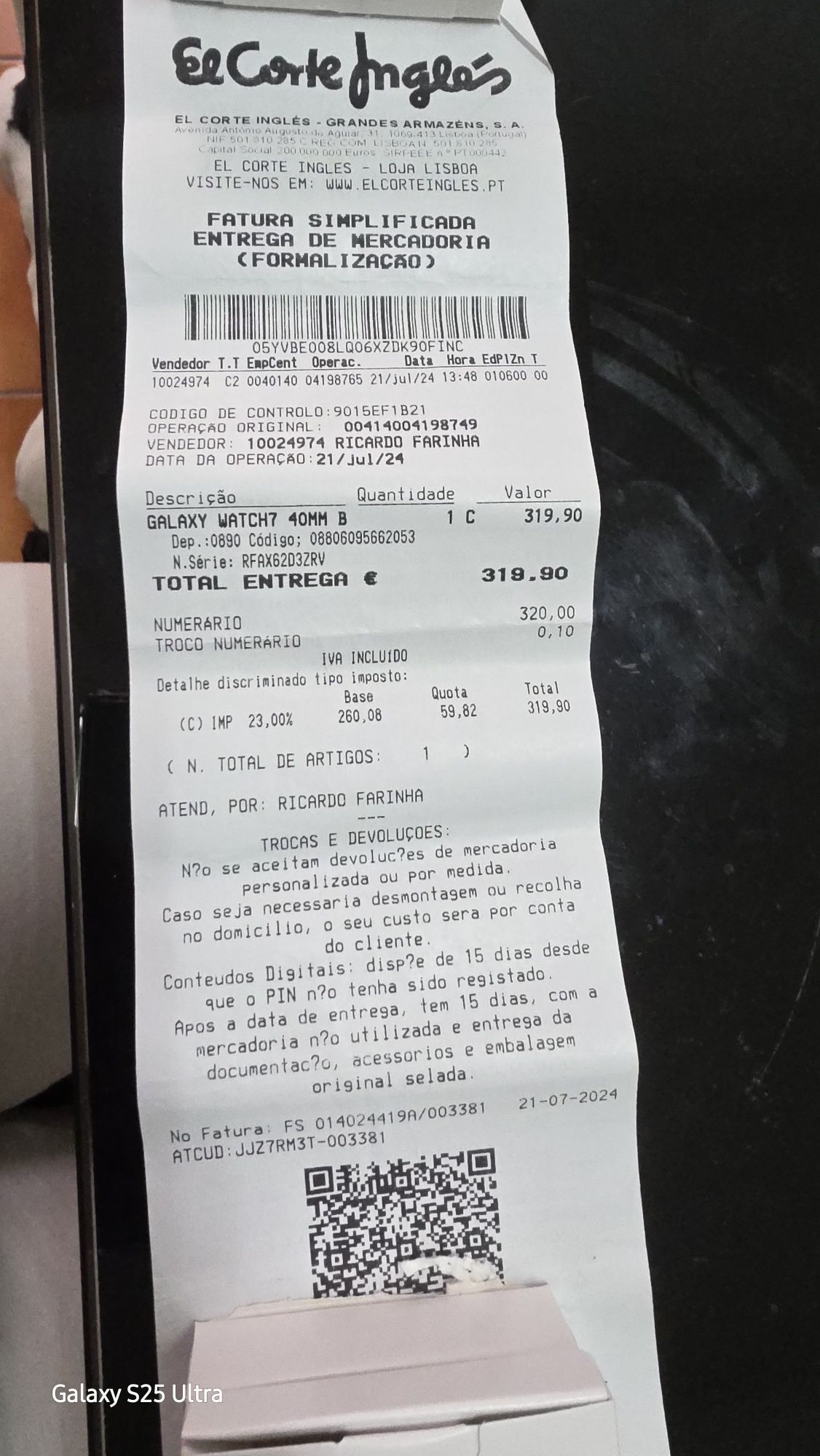 Vendo ou troco smart watch 7