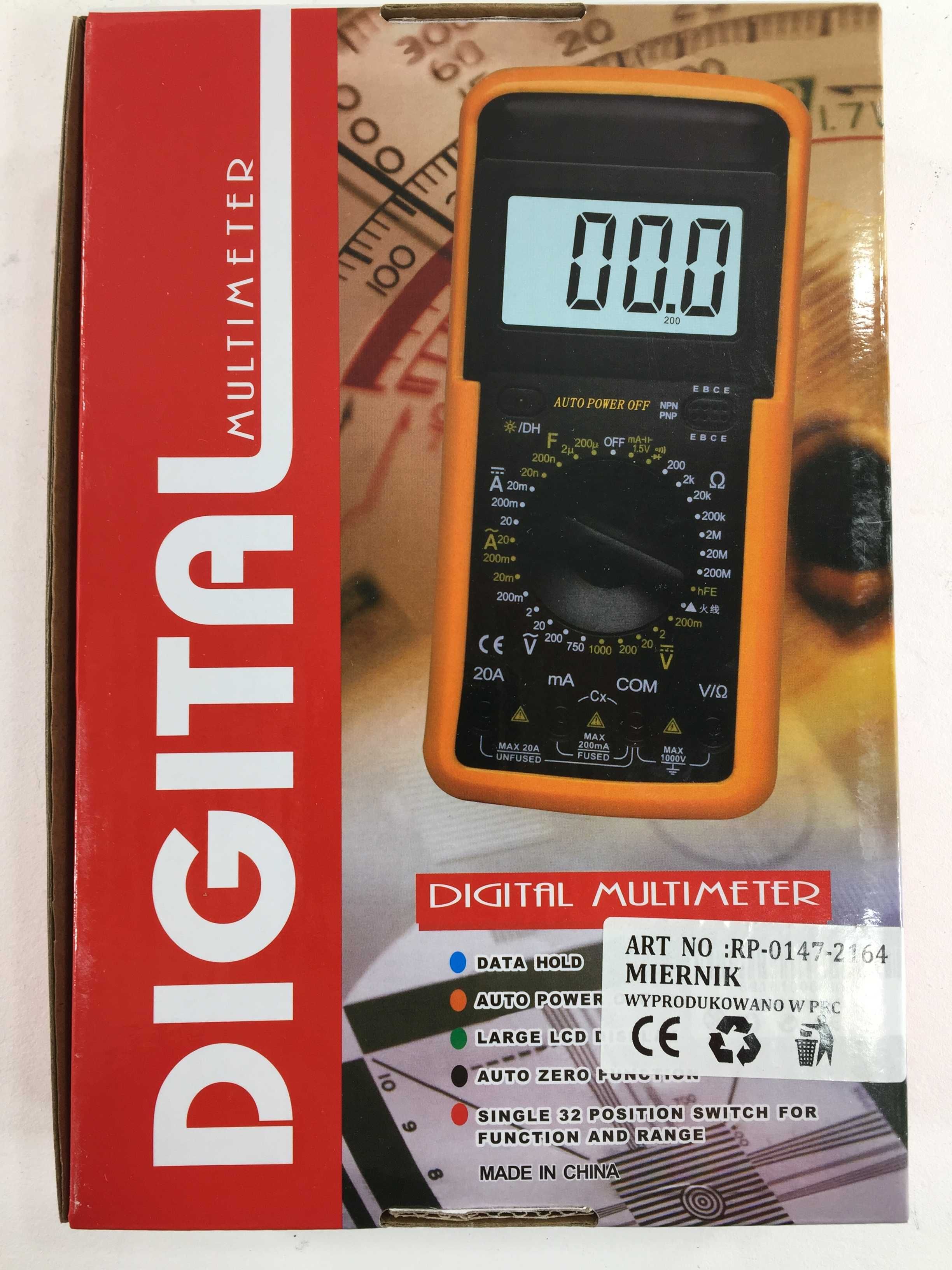 Мультиметр цифровий DT9205A