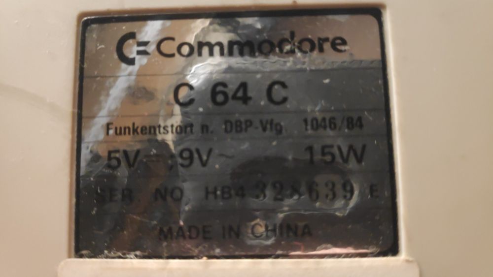 Comodore 64 stan nieznany