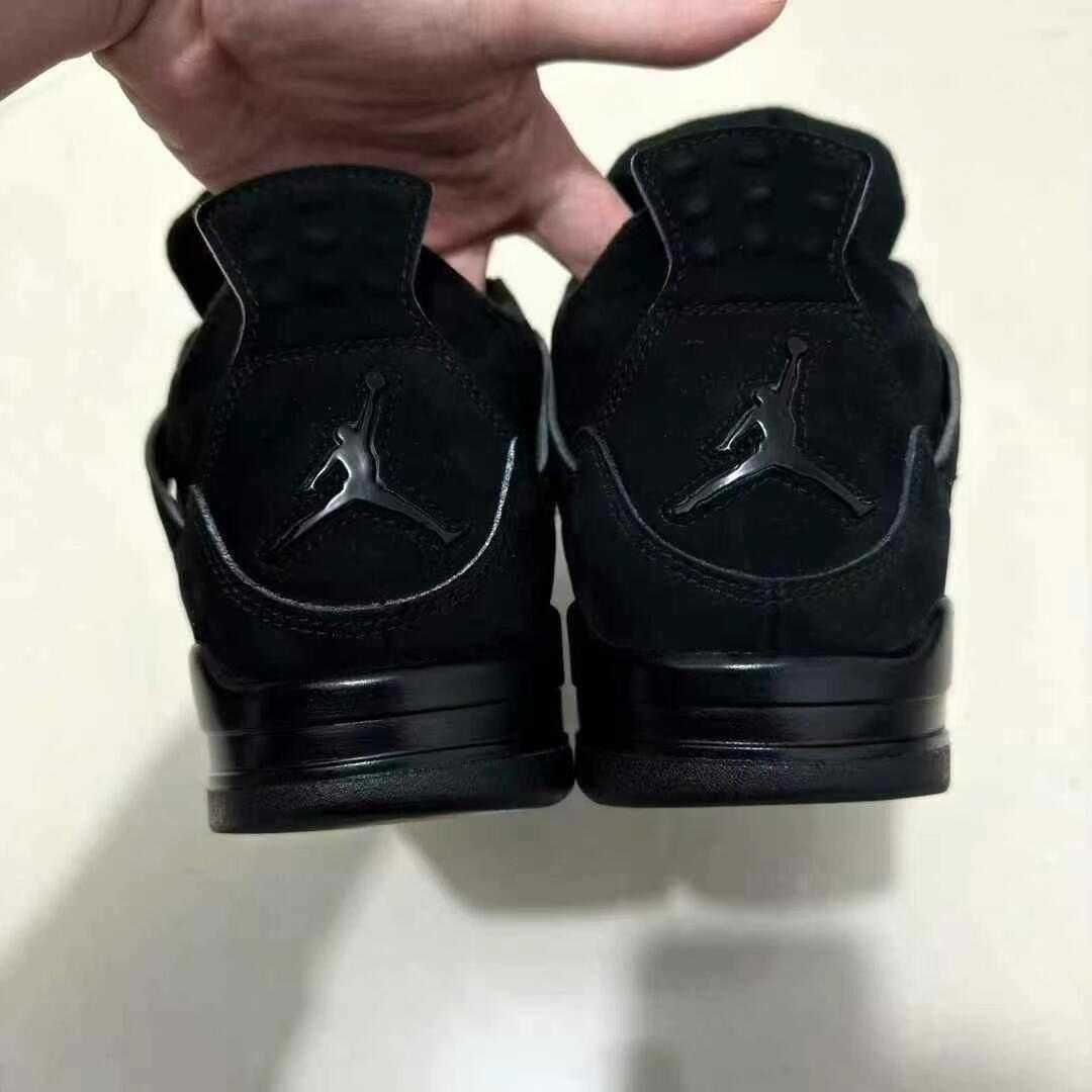 Jordan4RetroBlack Cat Czarne buty  unisex:R.39-45