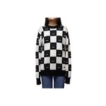 Светр Acne Studios Face Maglia jacquard wool sweater Black/White