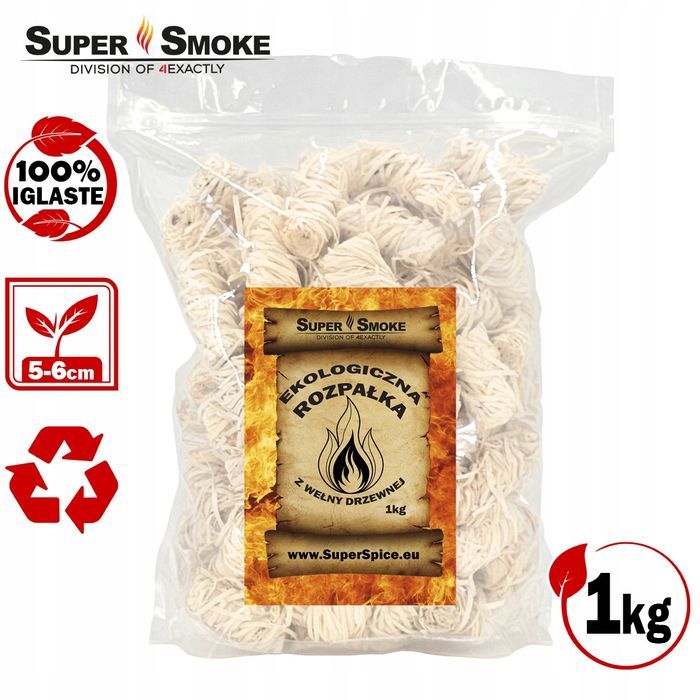 Rozpałka Ekologiczna SuperSmoke - 1kg
