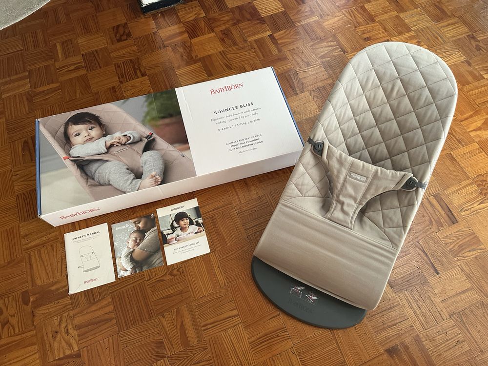 Espreguiçadeira bebé babybjorn como nova