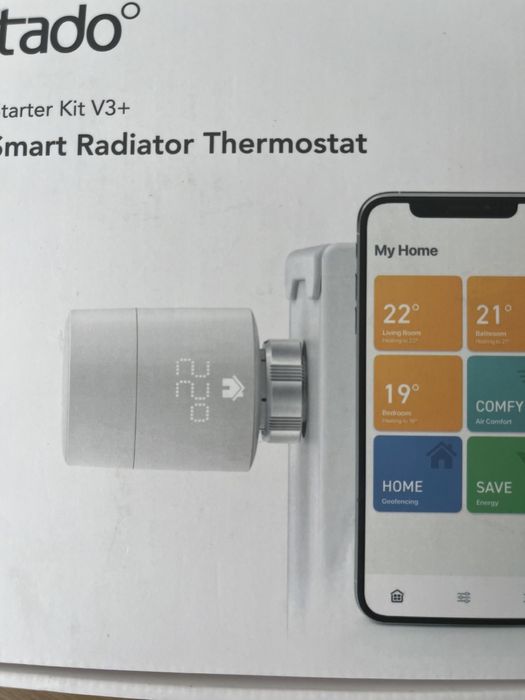 Стартовий комплект Tado V3+ термостат Apple Home Kit