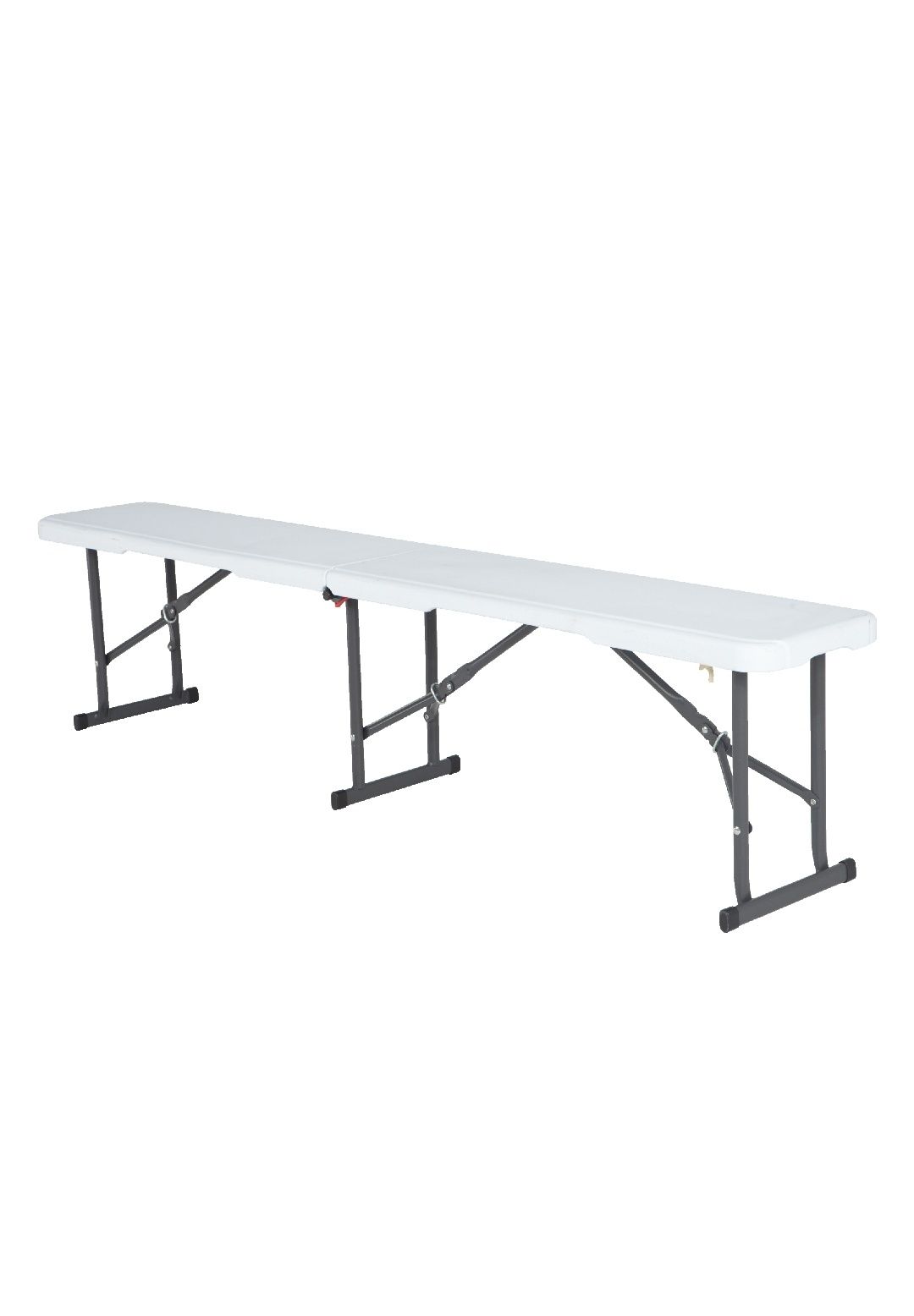 Aluguer - Mesa retangular branca dobrável -183x76x74cm - festas e even