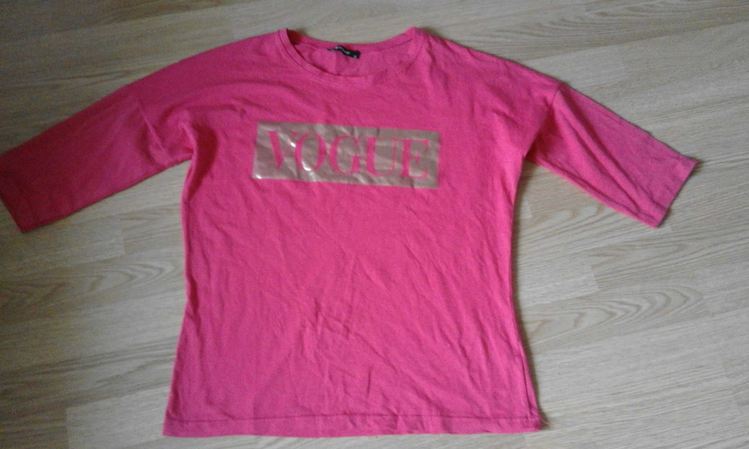 bluzka różowa 40 42 tshirt