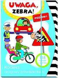 Uwaga, zebra! Kodeks drogowy przedszkolaka 1 - Elżbieta Lekan