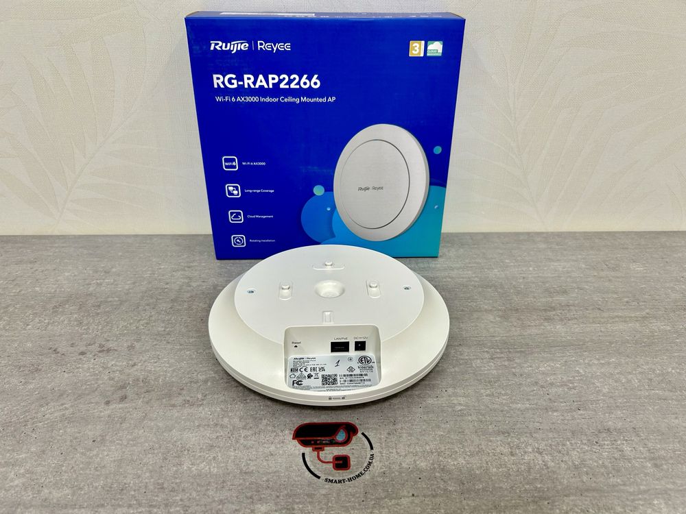 ХІТ 2.4G 5G Ruijie WiFi гигабитная точка доступа потолочная PoE роутер