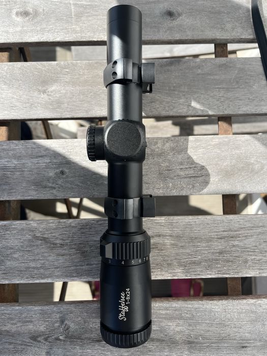 Mira de batida 1-8x24 professor Optiken