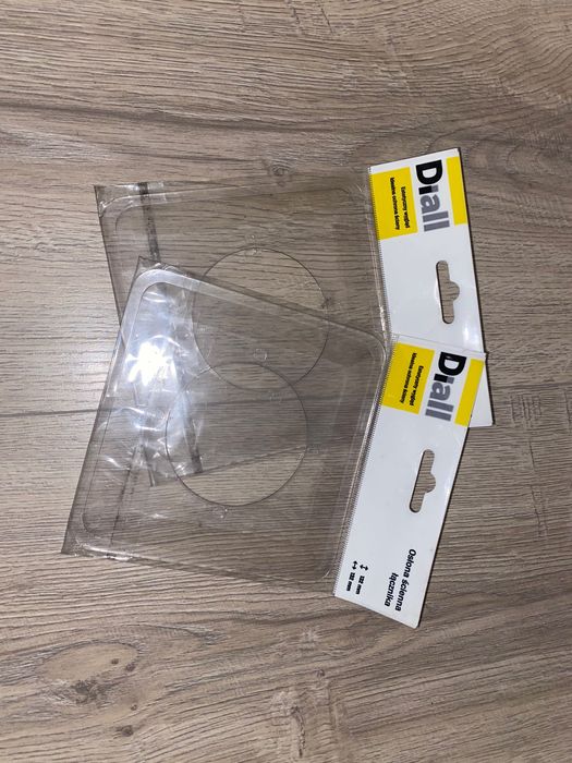 Osłona ścienna łącznika Diall natynkowa transparentna, 2 sztuki