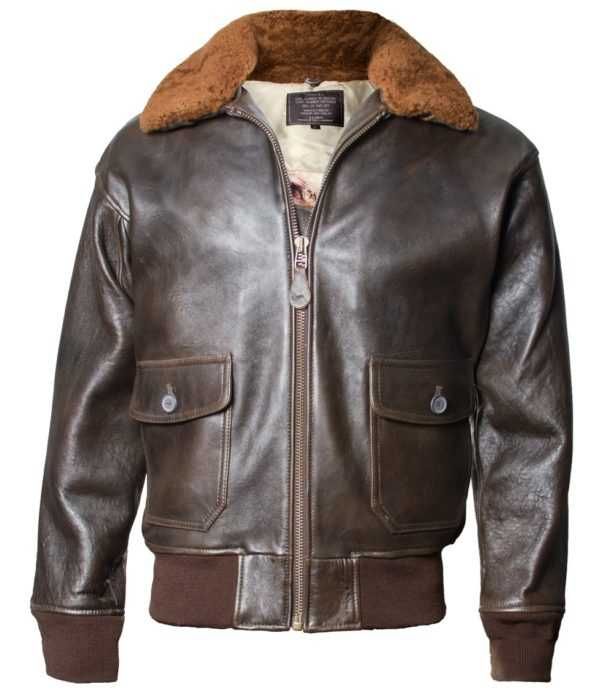 Шкіряна льотна куртка пілот Top Gun G-1 Jacket, США