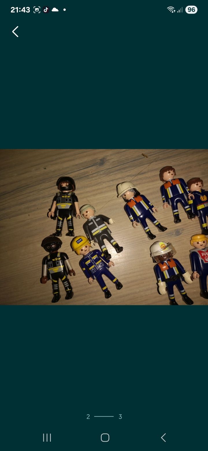 Playmobil zestaw figurki Straż pożarna
