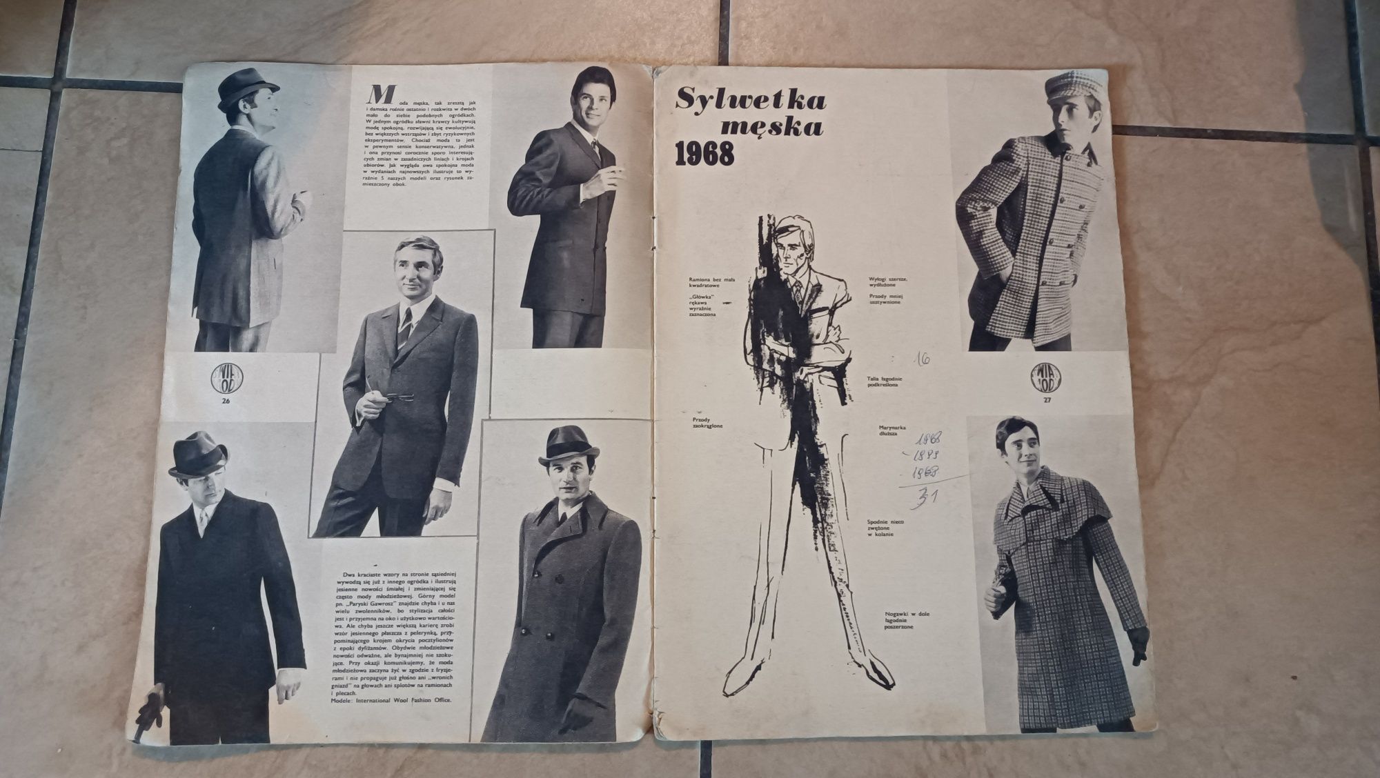 Broszura o modzie z 1968 roku