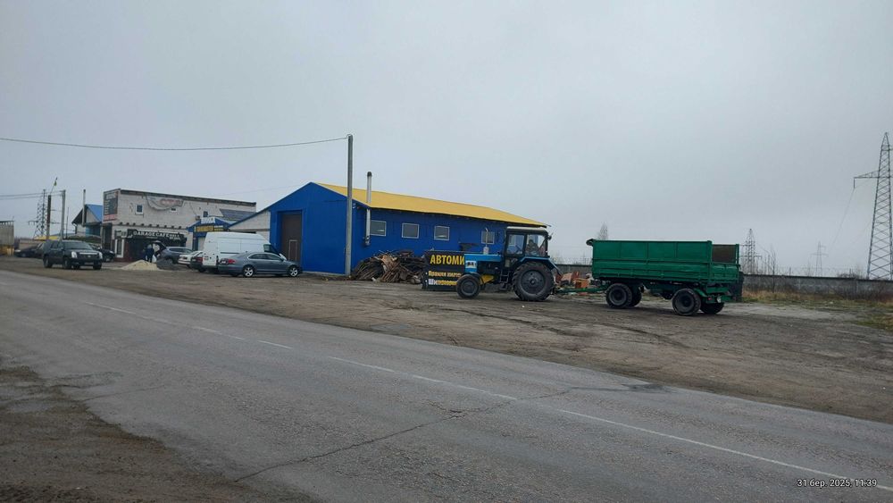 Киев 7км Участок7 сот Суперфасад на дорогу Крюковщина Под Коммерцию