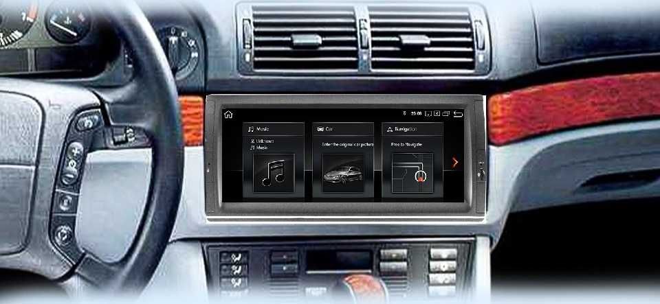 CarPlay Radio RDS DAB+ DSP Android GPS WiFi 4G USB MP3 MP4 BMW X5 E53