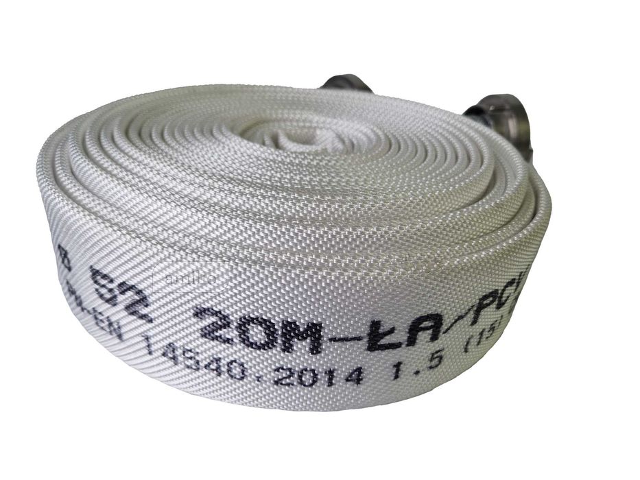 Hydrantowy wąż tłoczony Bezalin H 52-20 ŁA PCV 52mm 20m CNBOP