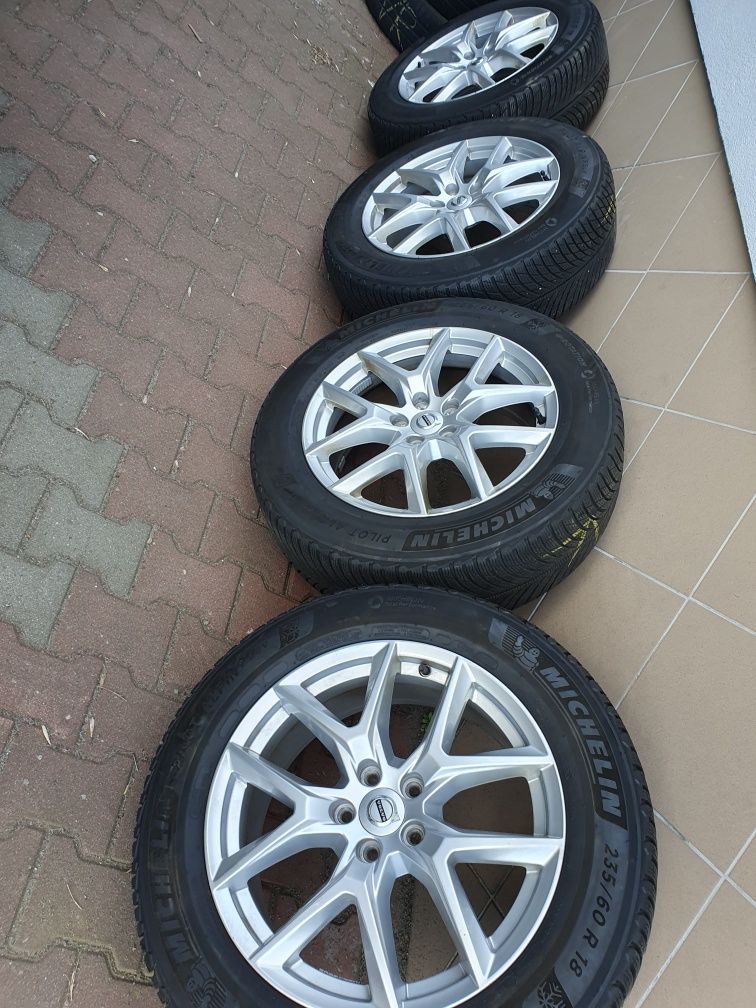 Oryginalne Koła Felgi 18" Volvo xc60 5x108 Et50.5+235.60.18 Michelin