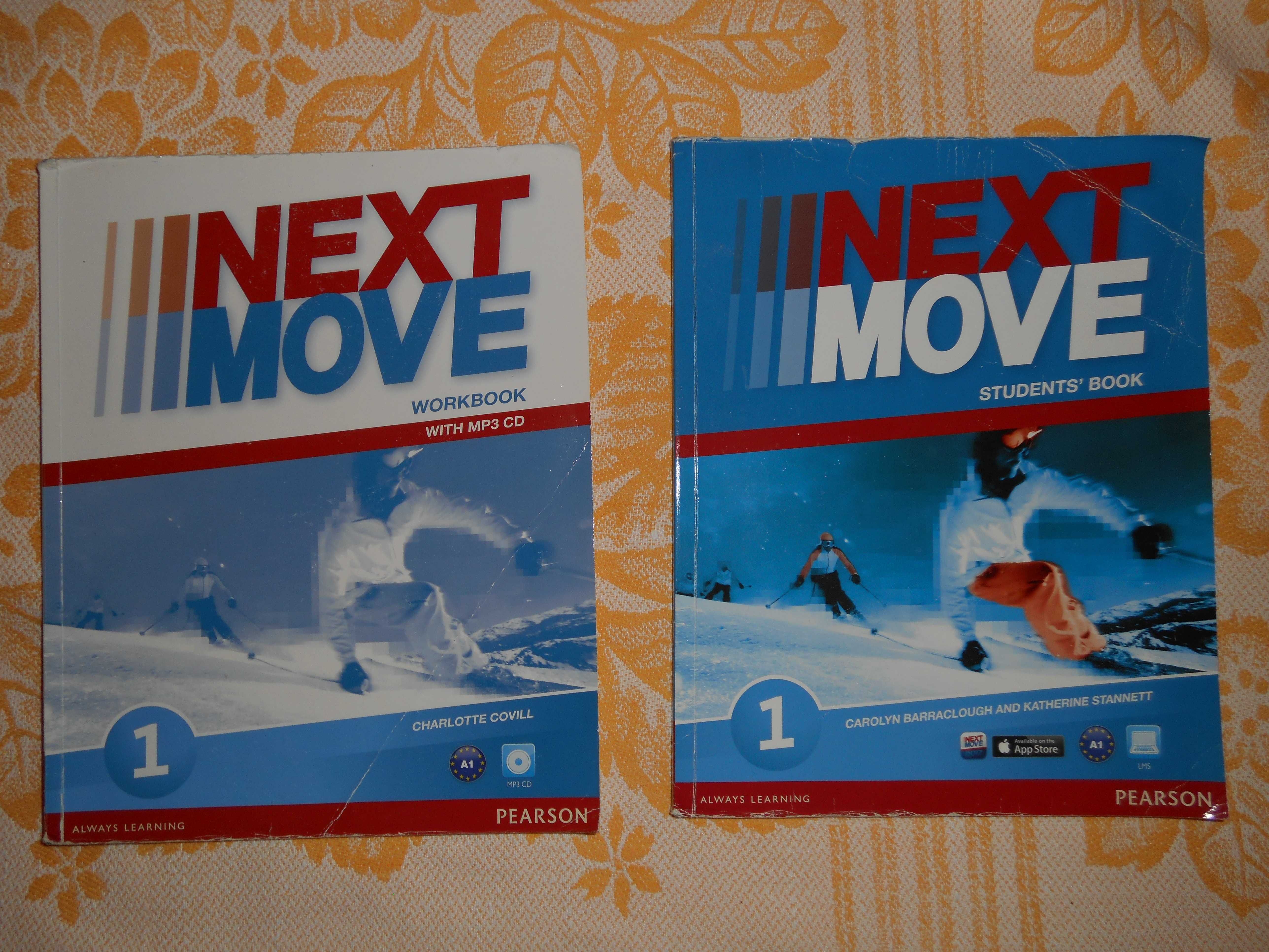 Next Move 1  Students Book & WorkBook Учебник и Рабочая тетрадь .
