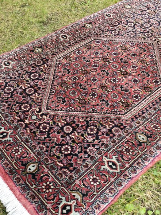 Kaszmirowy Bidjar z Iranu - Perski chodnik z czystej wełny 70 x 315 cm