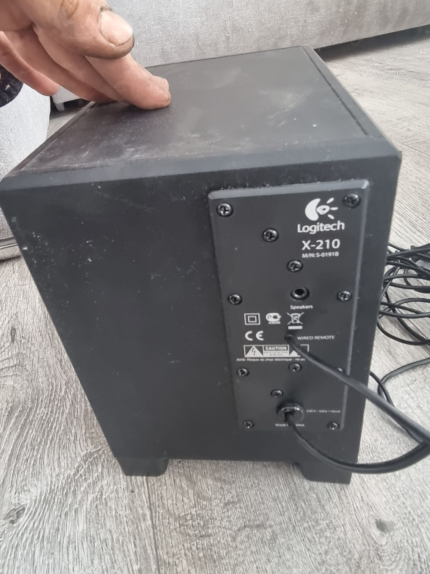 Głośniki komputerowe pc logitech x-210