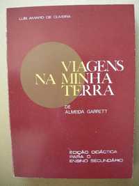 Livro "viagens na minha terra" Almeida Garrett - versão didática 1977