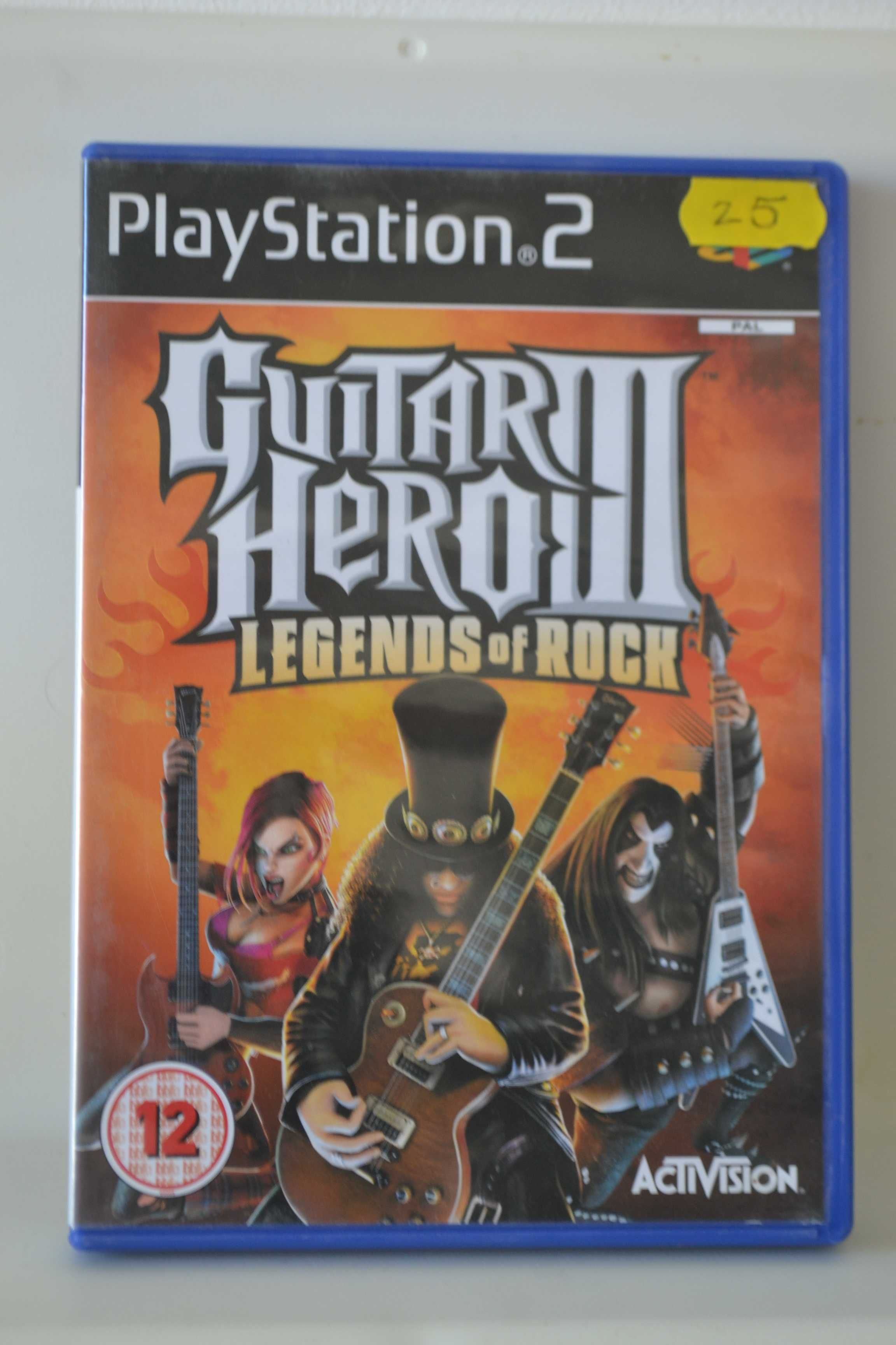 Guitar Hero III: Legends of Rock PS2