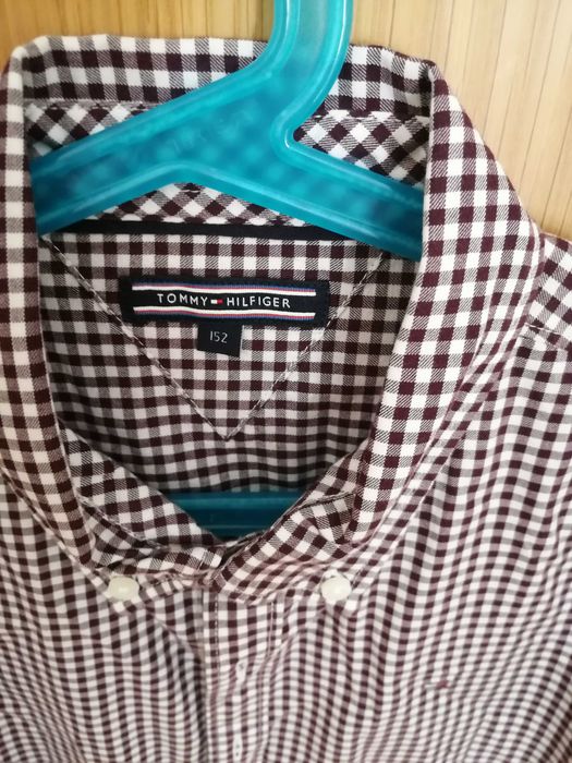Camisa de menino Tommy Hilfiger, tamanho 12