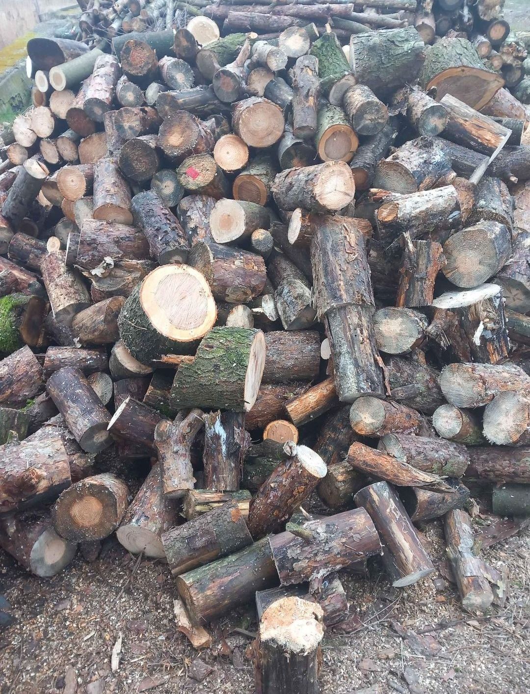 Drewno opałowe cięte mieszane