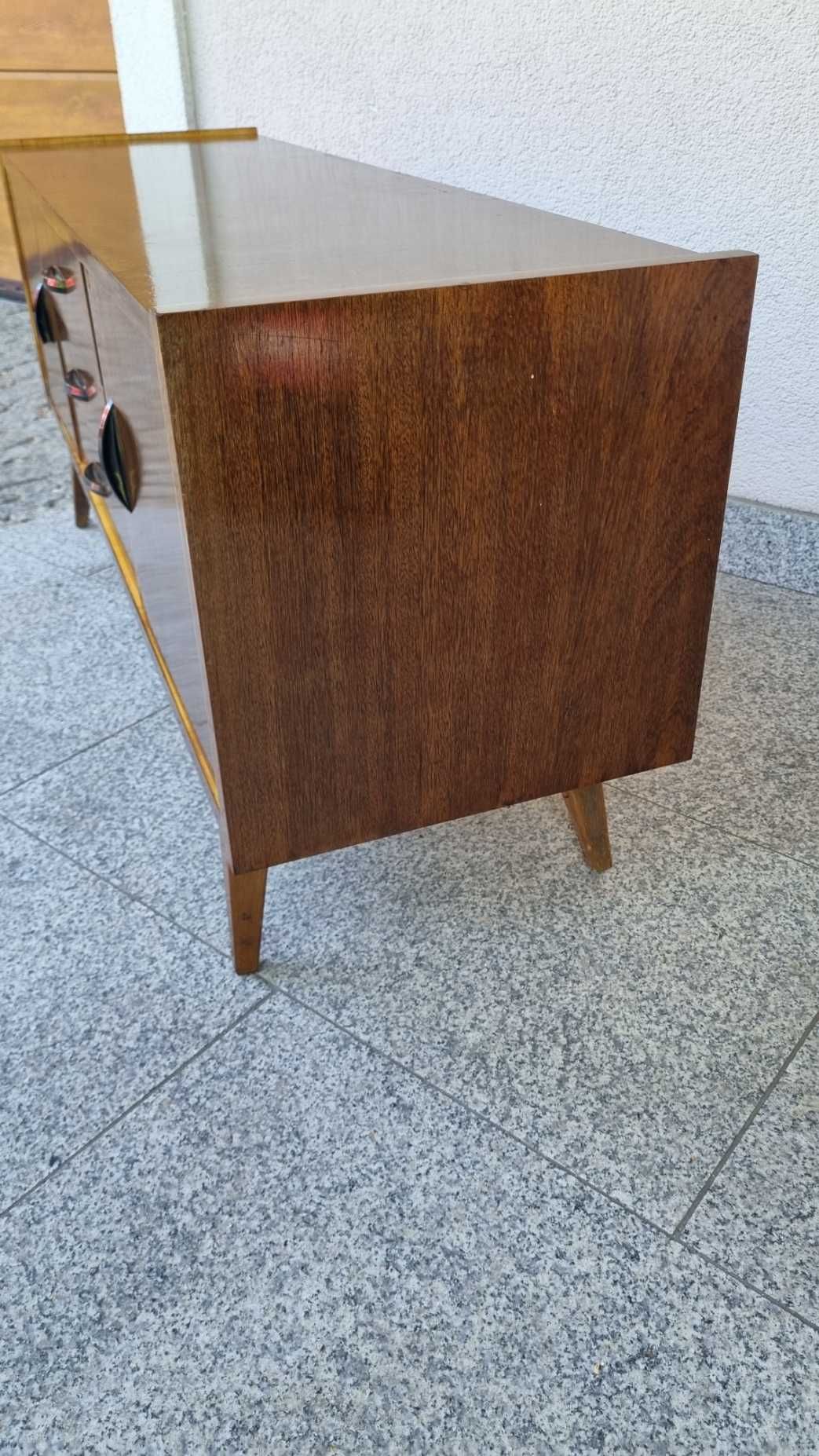 Komoda Sideboard Toaletka Design PRL Meblostyl Dobrodzień do renowacji