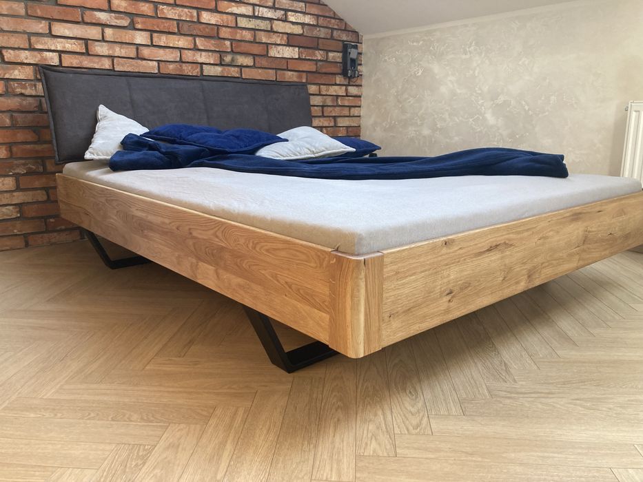 Stół Dębowy Dąb LOFT INDUSTRIAL 100x200 Łóżko dębowe