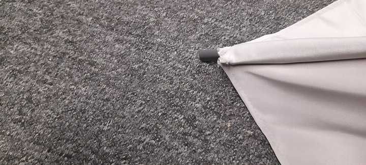 Parasol 270cm Schneider Classics Harlem srebrnoszary s498