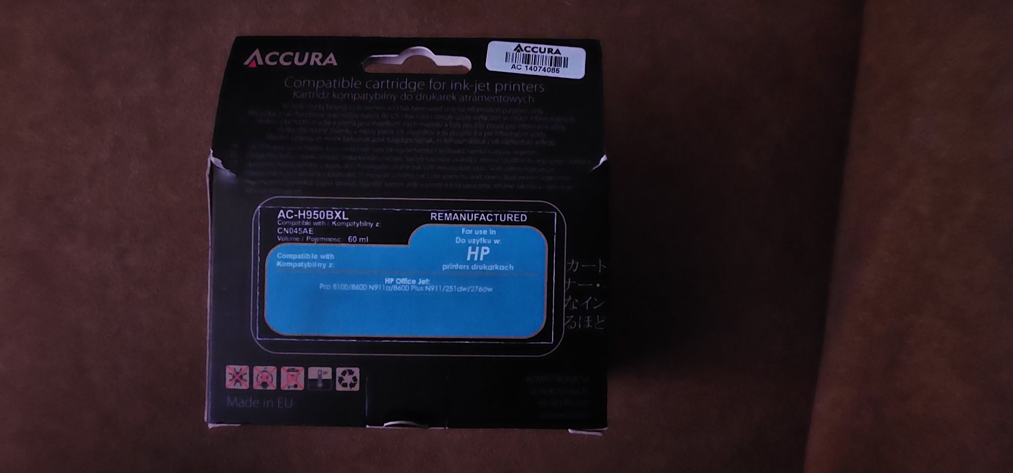 Tusz Accura ink HP No. 950XL (CN045AE) AC-H950BXL